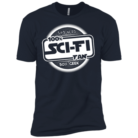 T-Shirts Midnight Navy / X-Small 100 Percent Sci-fi Men's Premium T-Shirt