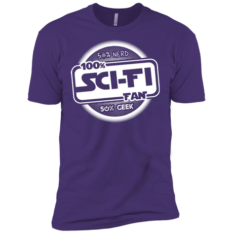 T-Shirts Purple / X-Small 100 Percent Sci-fi Men's Premium T-Shirt