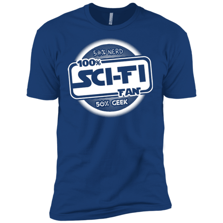 T-Shirts Royal / X-Small 100 Percent Sci-fi Men's Premium T-Shirt