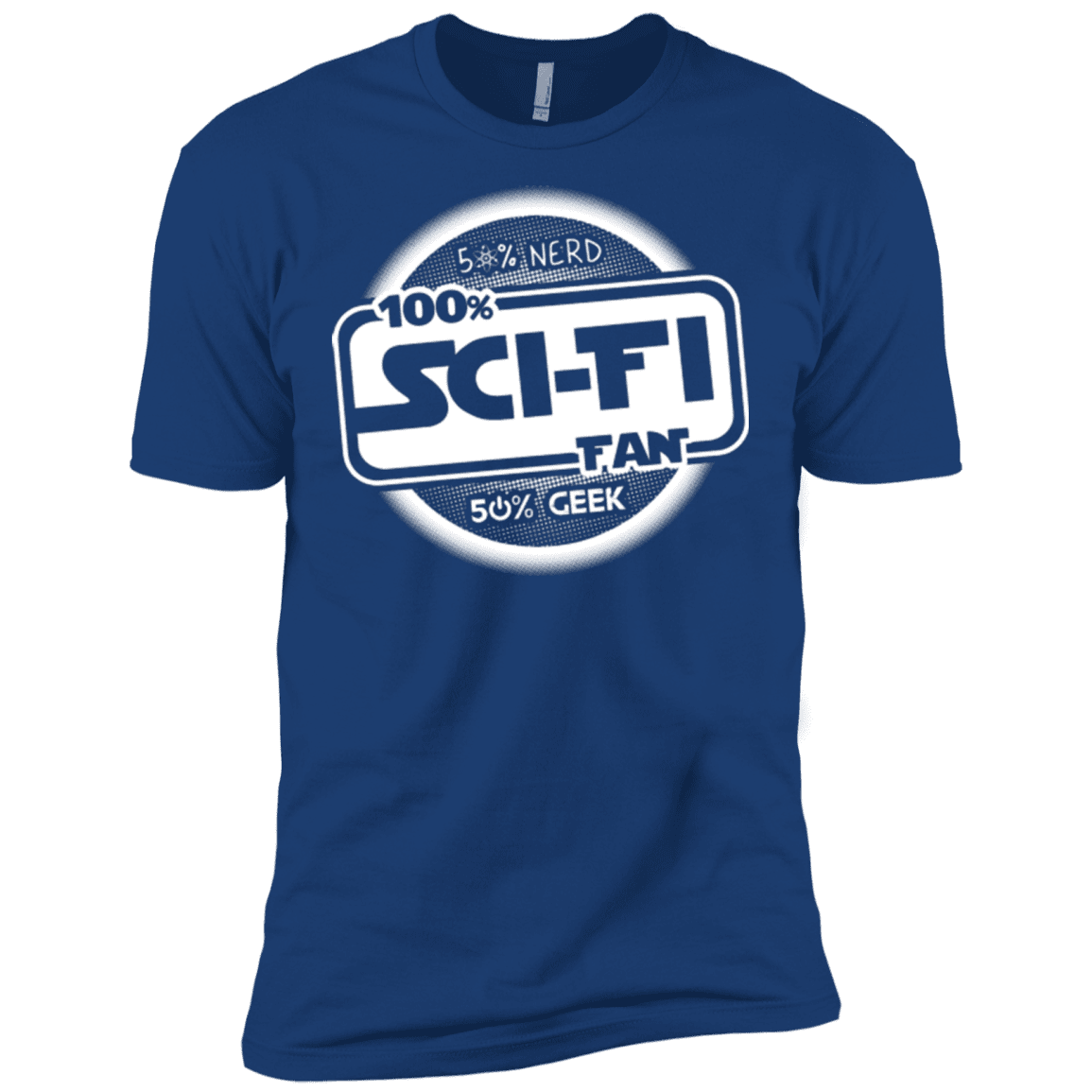T-Shirts Royal / X-Small 100 Percent Sci-fi Men's Premium T-Shirt