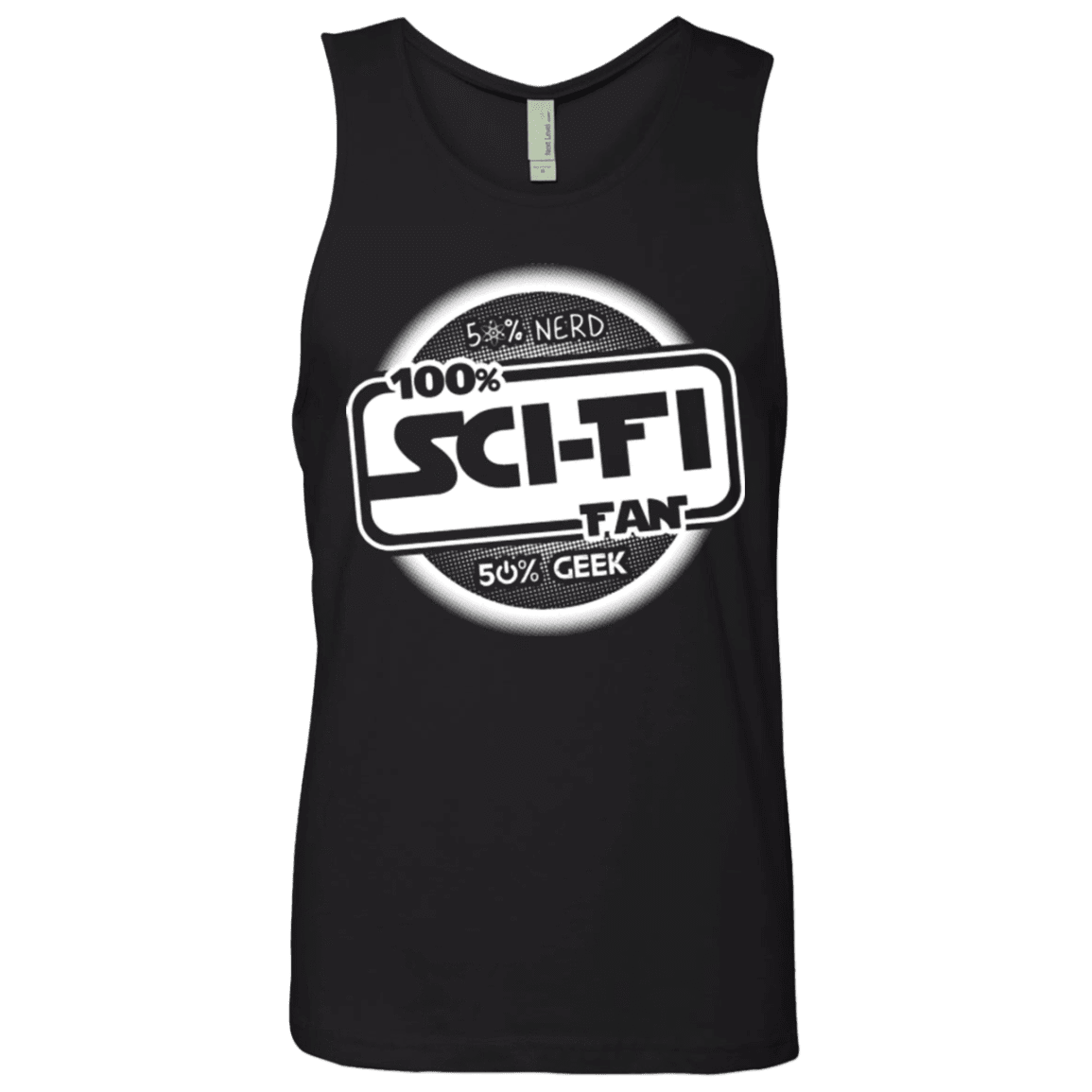 T-Shirts Black / Small 100 Percent Sci-fi Men's Premium Tank Top