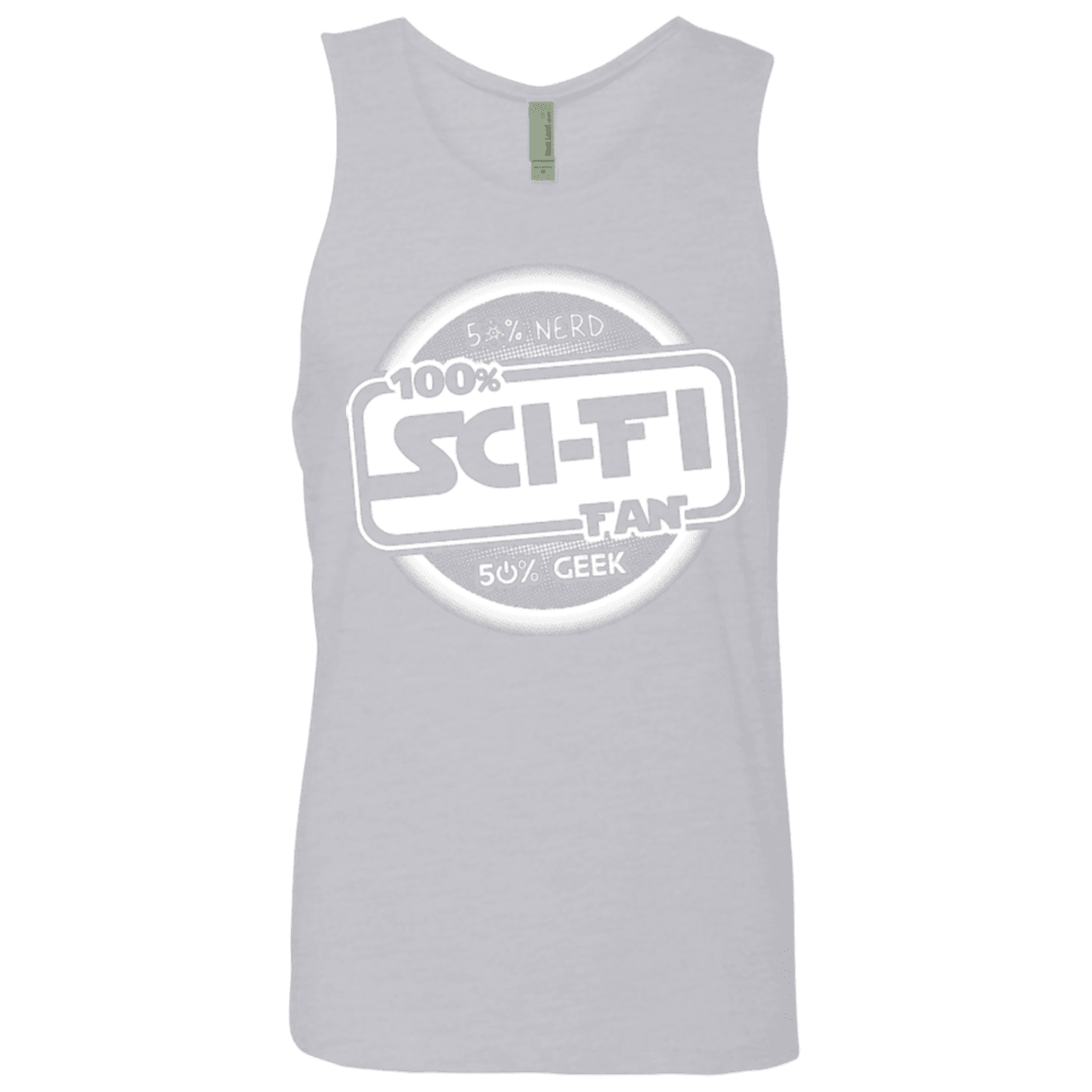 T-Shirts Heather Grey / Small 100 Percent Sci-fi Men's Premium Tank Top