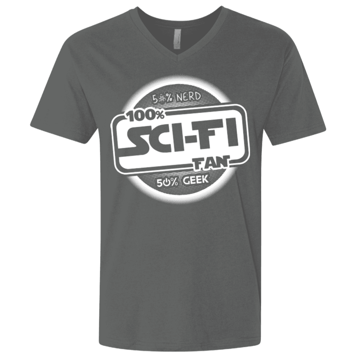 T-Shirts Heavy Metal / X-Small 100 Percent Sci-fi Men's Premium V-Neck
