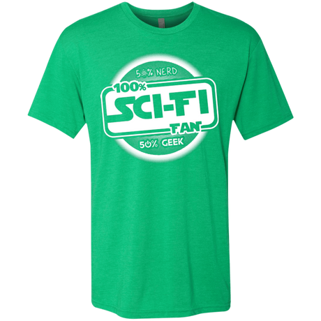 T-Shirts Envy / Small 100 Percent Sci-fi Men's Triblend T-Shirt