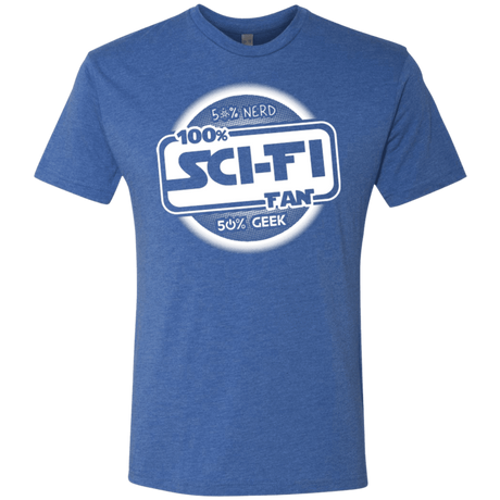 T-Shirts Vintage Royal / Small 100 Percent Sci-fi Men's Triblend T-Shirt