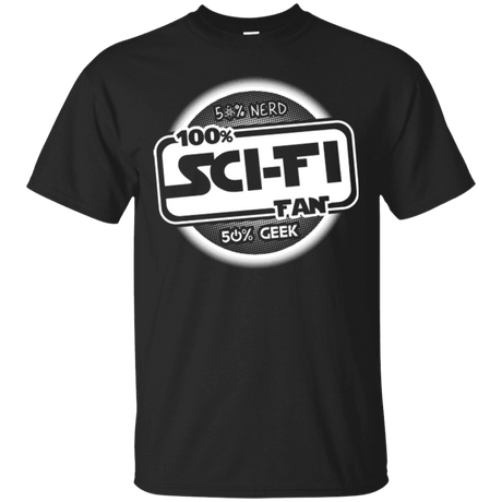 T-Shirts Black / Small 100 Percent Sci-fi T-Shirt
