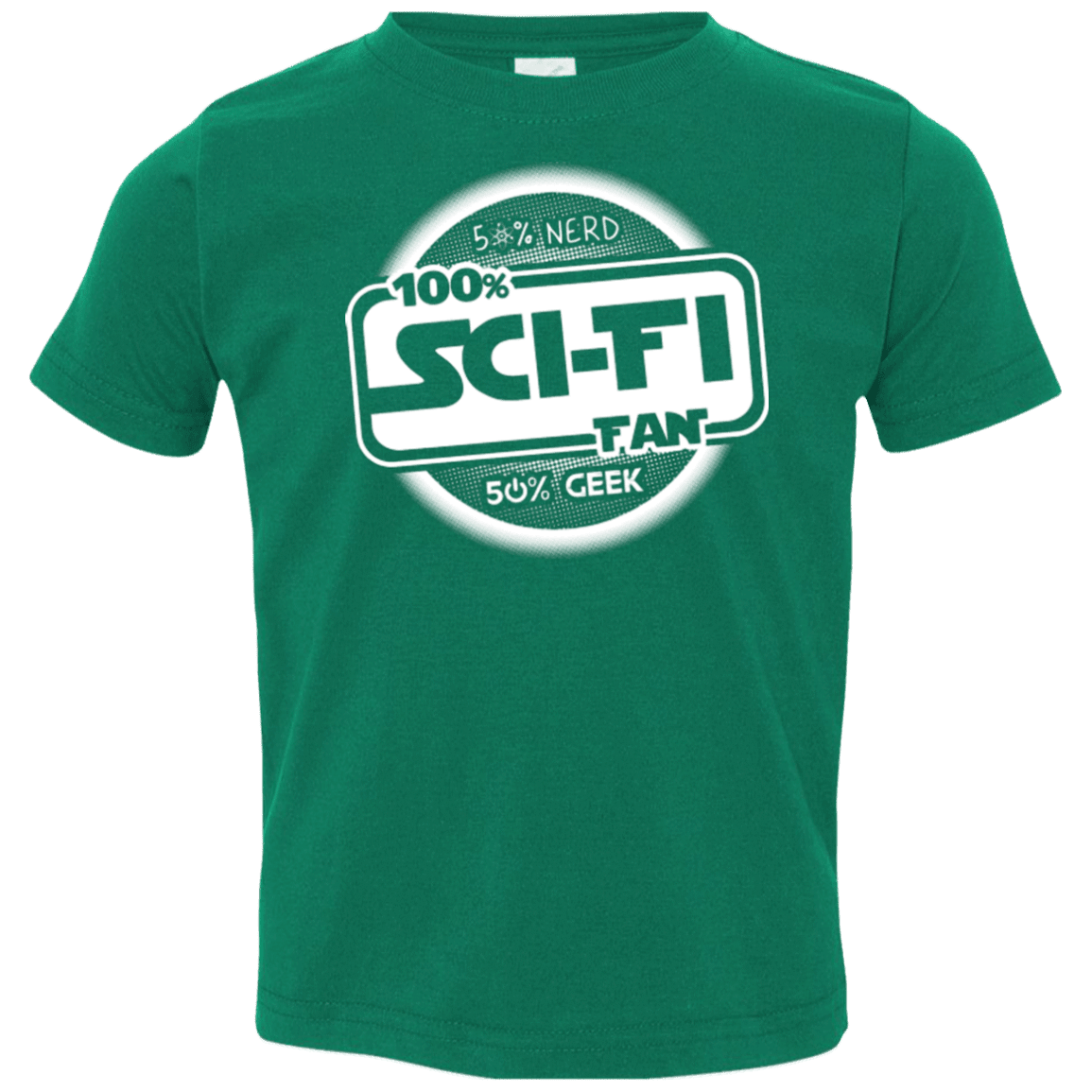 T-Shirts Kelly / 2T 100 Percent Sci-fi Toddler Premium T-Shirt