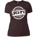 T-Shirts Dark Chocolate / X-Small 100 Percent Sci-fi Women's Premium T-Shirt