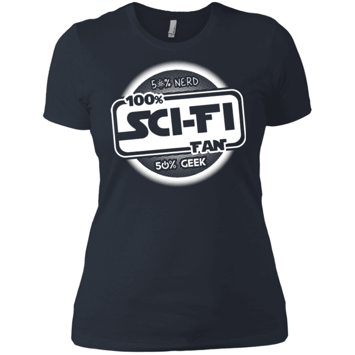 T-Shirts Indigo / X-Small 100 Percent Sci-fi Women's Premium T-Shirt