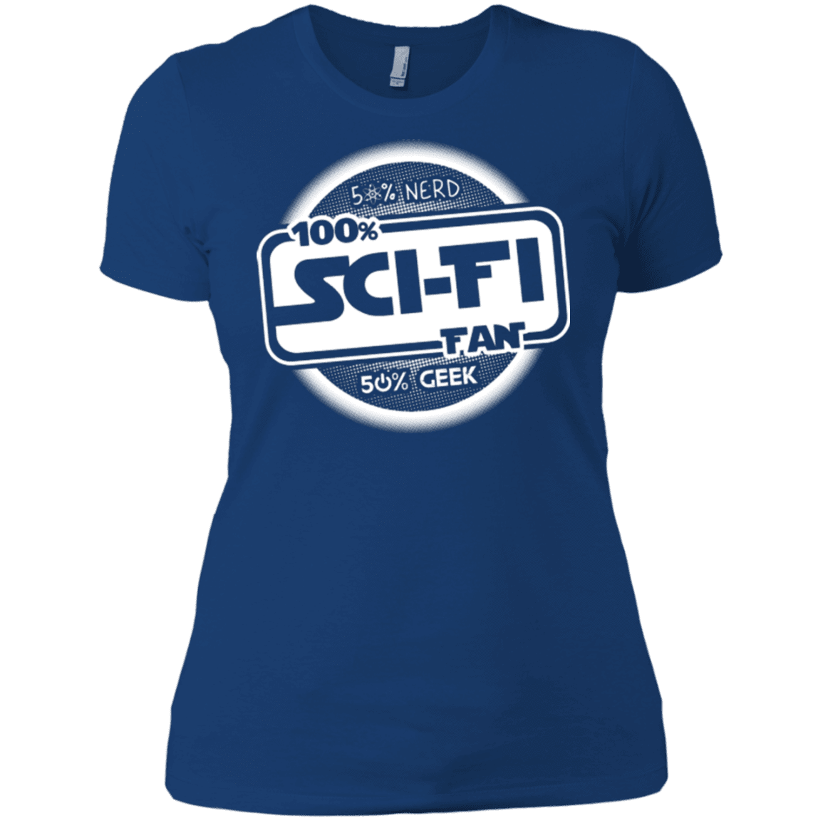 T-Shirts Royal / X-Small 100 Percent Sci-fi Women's Premium T-Shirt