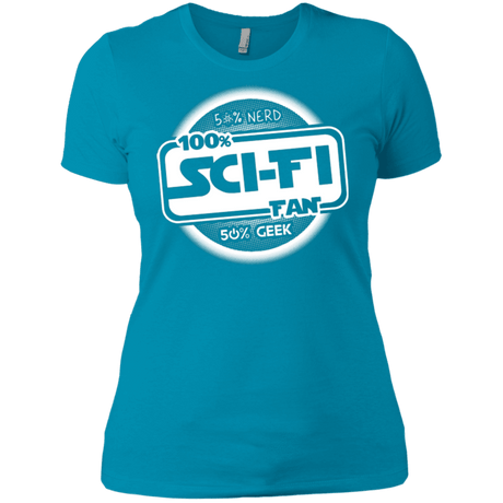 T-Shirts Turquoise / X-Small 100 Percent Sci-fi Women's Premium T-Shirt