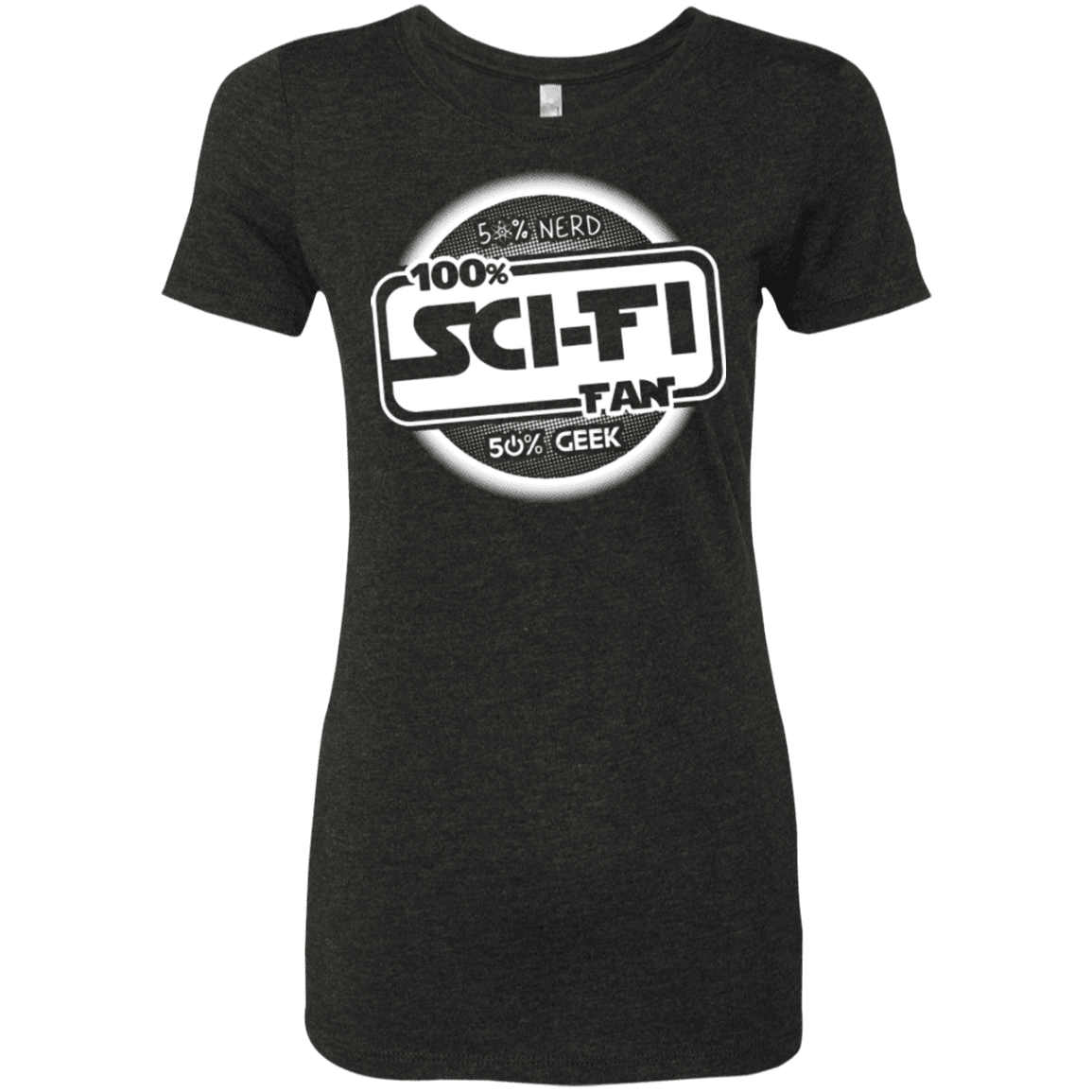 T-Shirts Vintage Black / Small 100 Percent Sci-fi Women's Triblend T-Shirt
