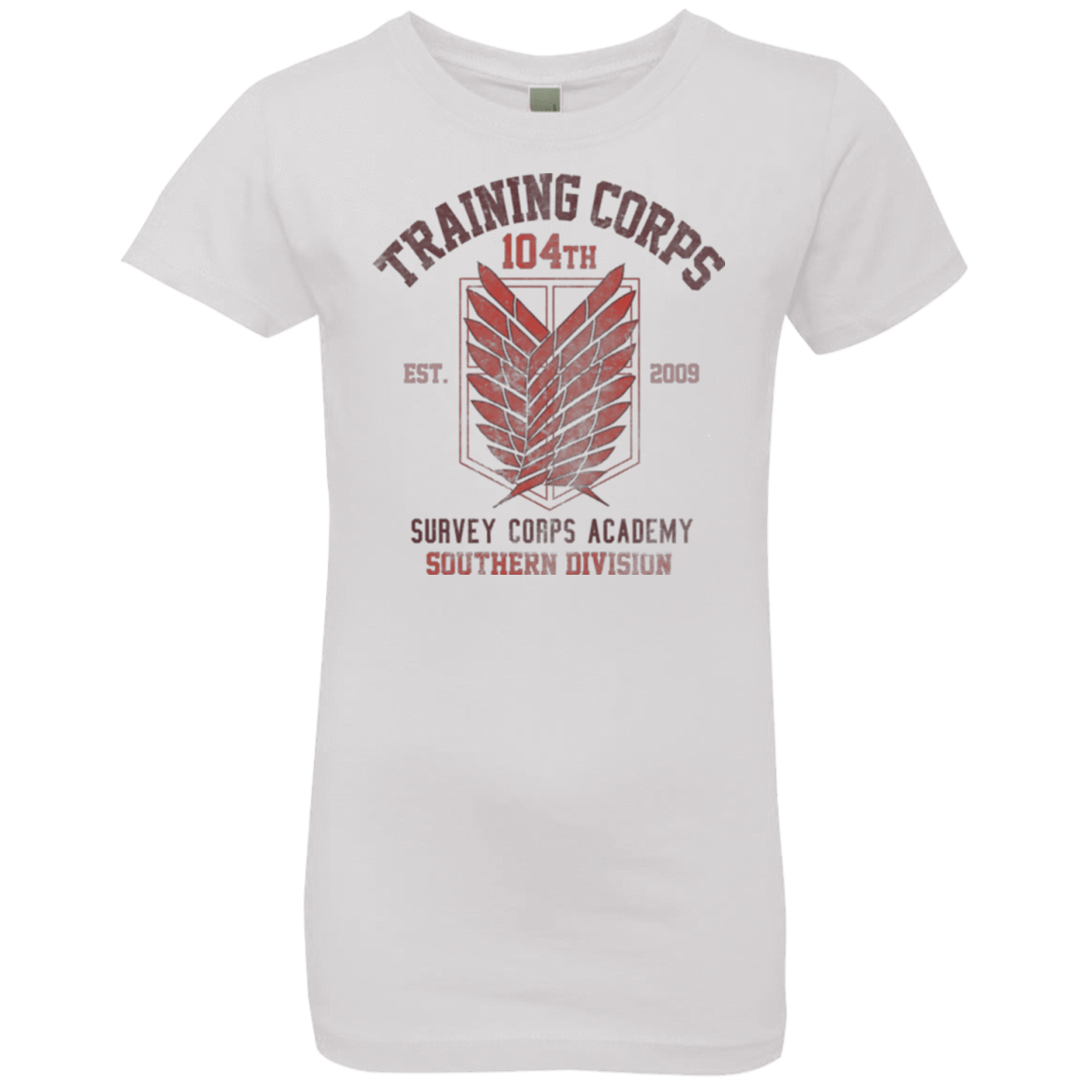 T-Shirts White / YXS 104th Training Corps Girls Premium T-Shirt