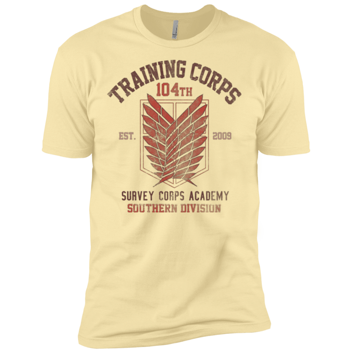 T-Shirts Banana Cream / X-Small 104th Training Corps Men's Premium T-Shirt