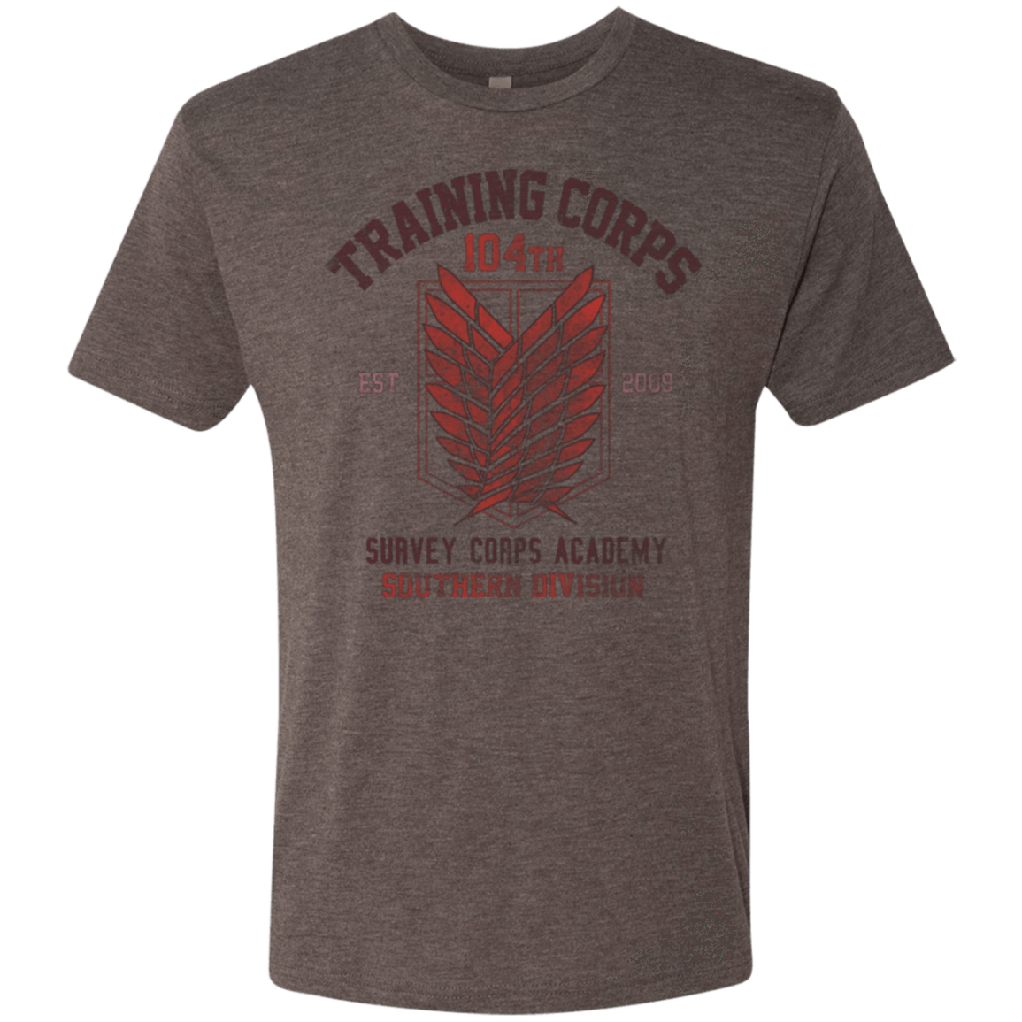 T-Shirts Macchiato / Small 104th Training Corps Men's Triblend T-Shirt