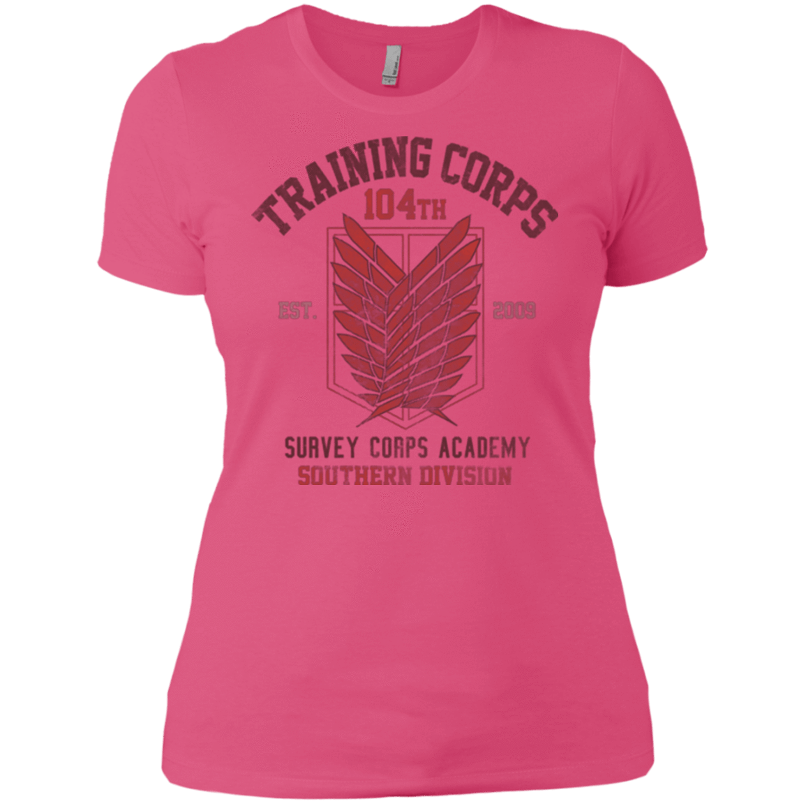 T-Shirts Hot Pink / X-Small 104th Training Corps Women's Premium T-Shirt