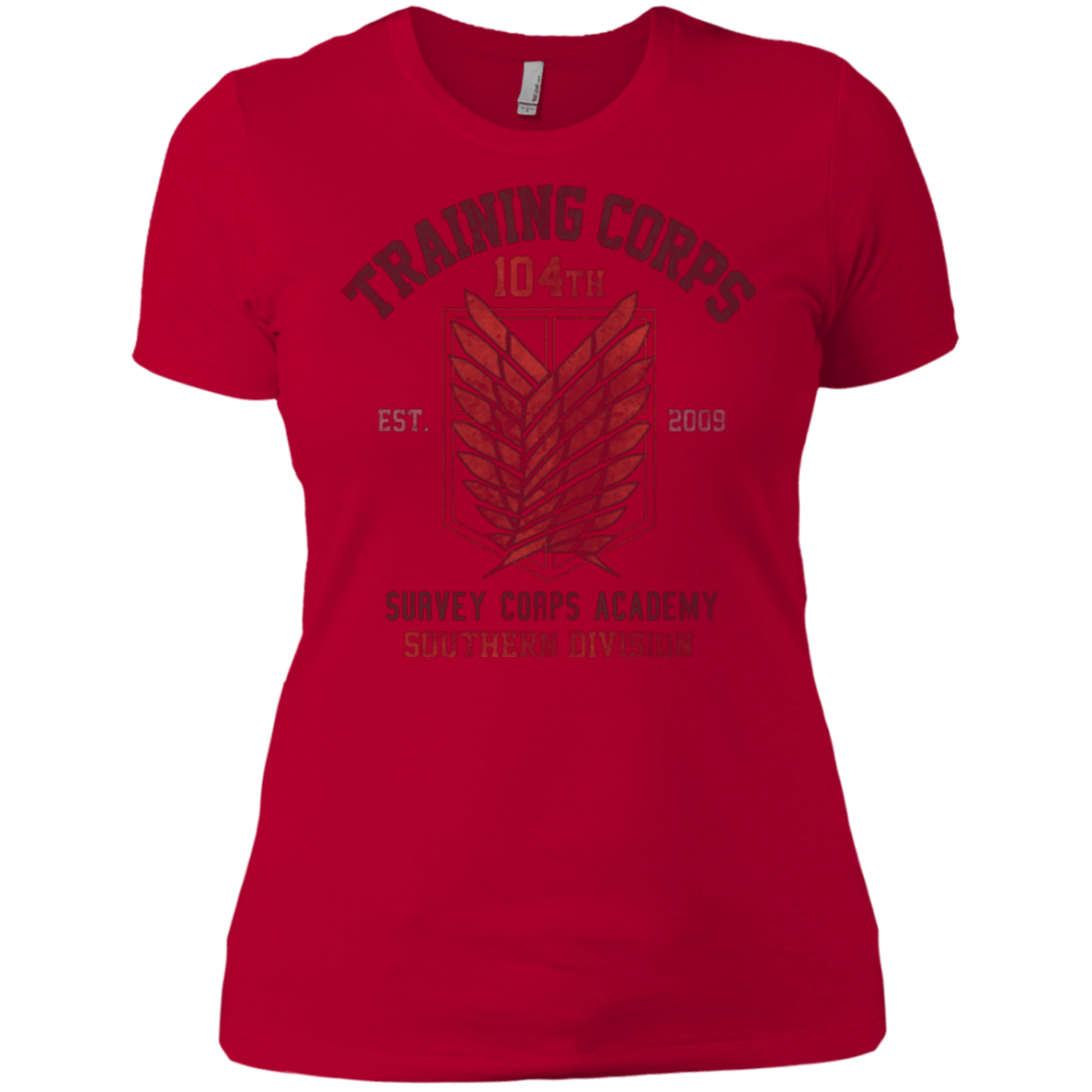 T-Shirts Red / X-Small 104th Training Corps Women's Premium T-Shirt