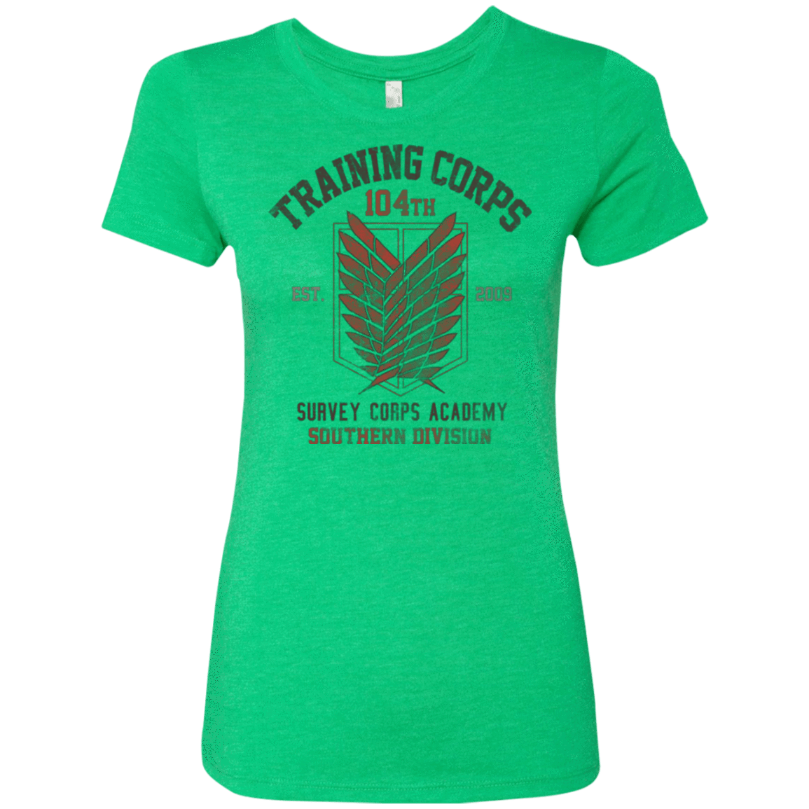 T-Shirts Envy / Small 104th Training Corps Women's Triblend T-Shirt
