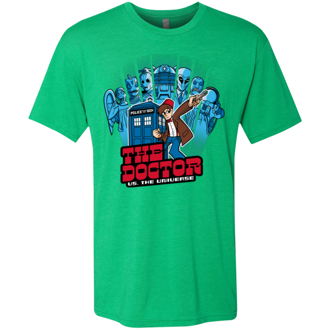 T-Shirts Envy / Small 11 vs universe Men's Triblend T-Shirt