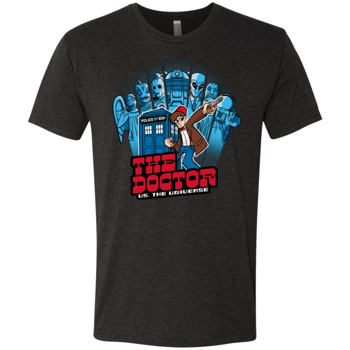 T-Shirts Vintage Black / Small 11 vs universe Men's Triblend T-Shirt