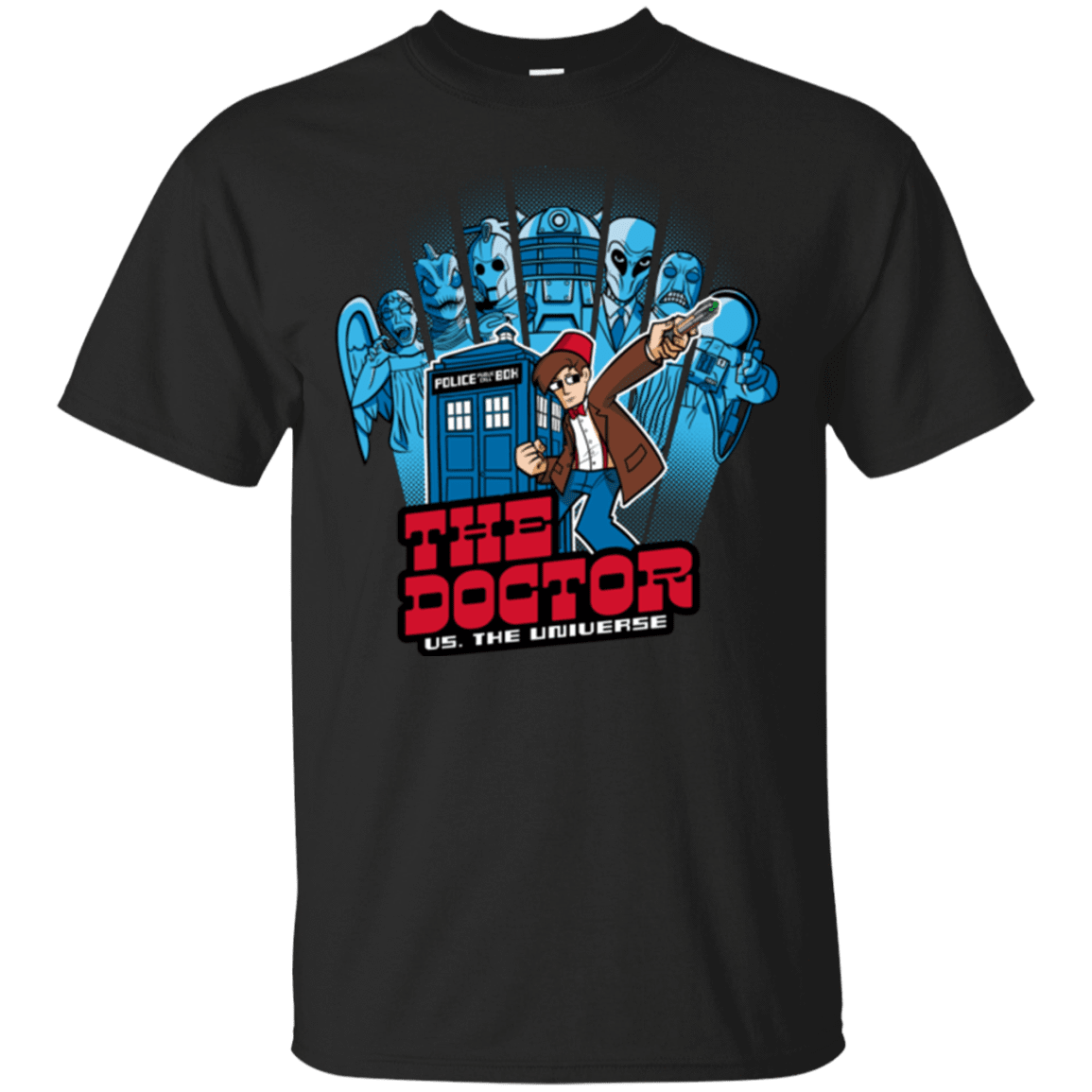 T-Shirts Black / Small 11 vs universe T-Shirt