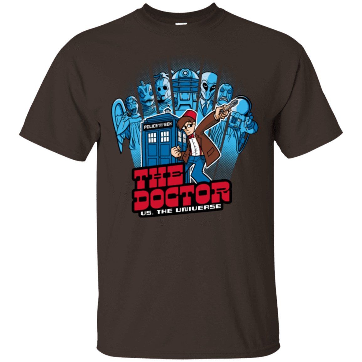 T-Shirts Dark Chocolate / Small 11 vs universe T-Shirt