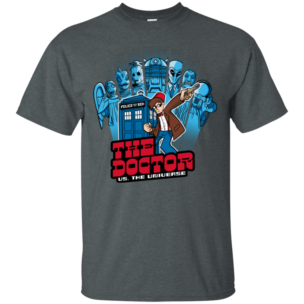 T-Shirts Dark Heather / Small 11 vs universe T-Shirt