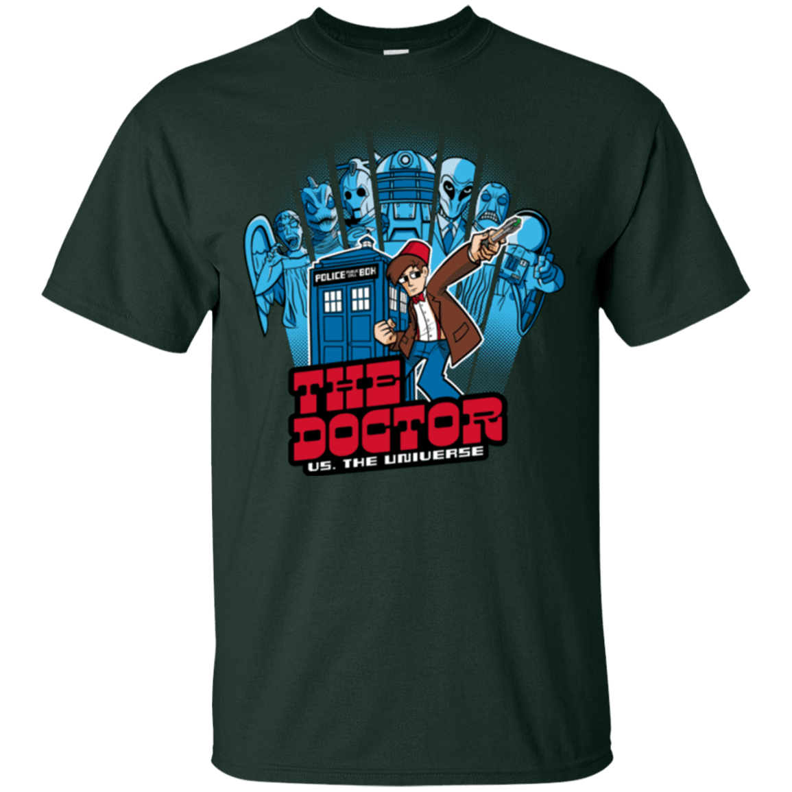 T-Shirts Forest Green / Small 11 vs universe T-Shirt