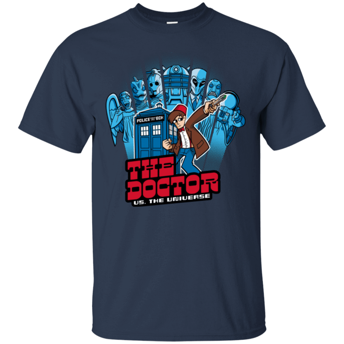 T-Shirts Navy / Small 11 vs universe T-Shirt