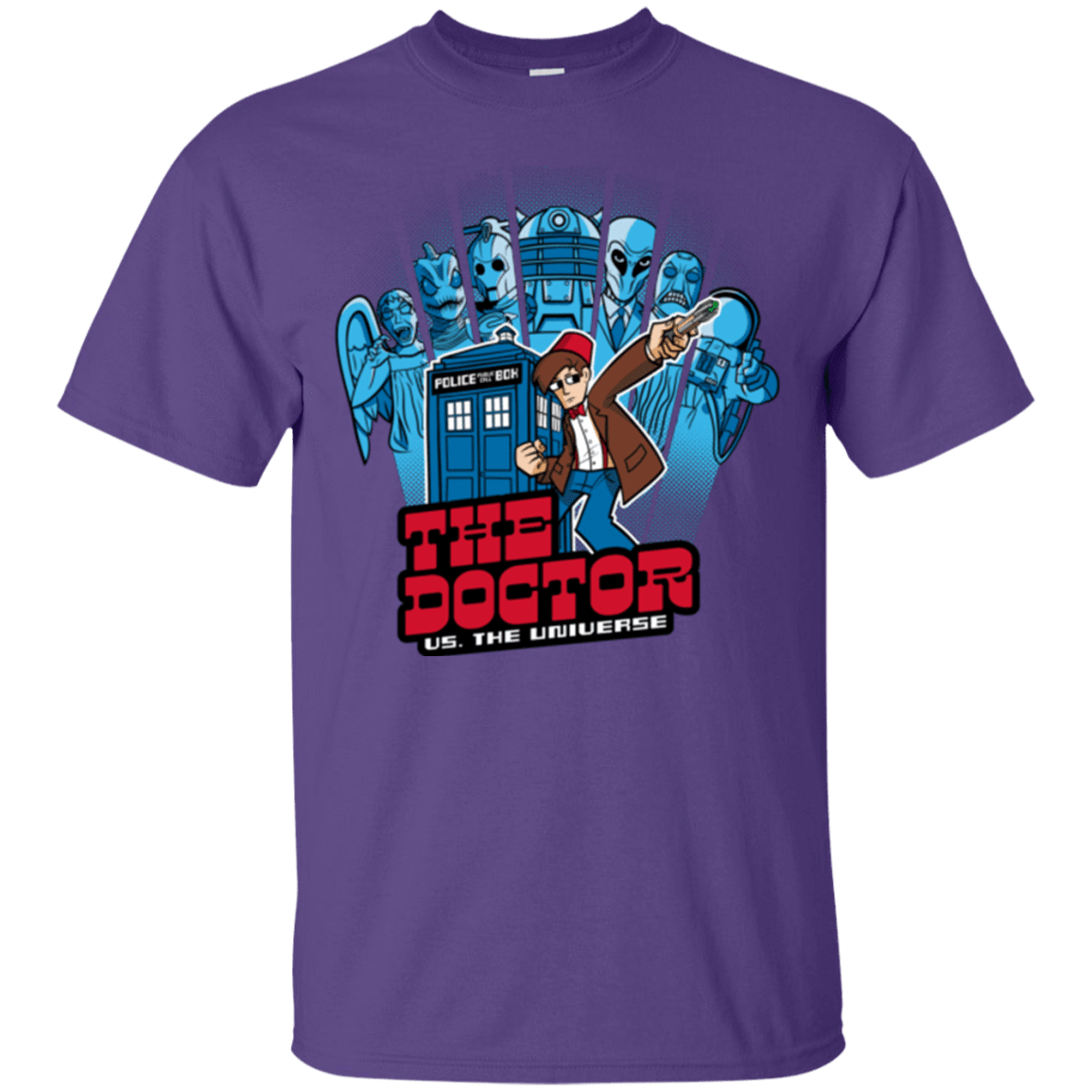 T-Shirts Purple / Small 11 vs universe T-Shirt