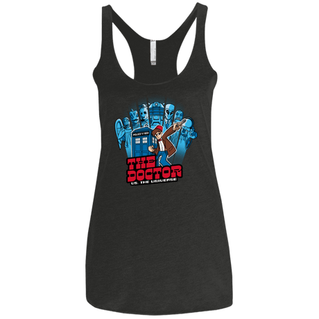 T-Shirts Vintage Black / X-Small 11 vs universe Women's Triblend Racerback Tank