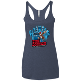 T-Shirts Vintage Navy / X-Small 11 vs universe Women's Triblend Racerback Tank