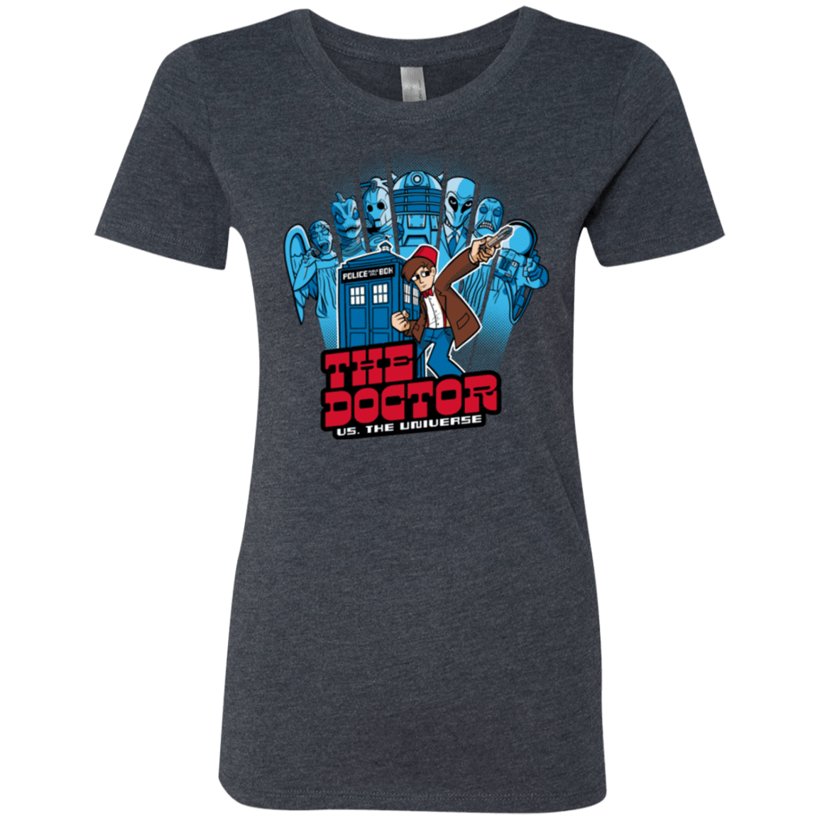 T-Shirts Vintage Navy / Small 11 vs universe Women's Triblend T-Shirt