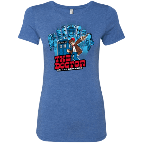 T-Shirts Vintage Royal / Small 11 vs universe Women's Triblend T-Shirt