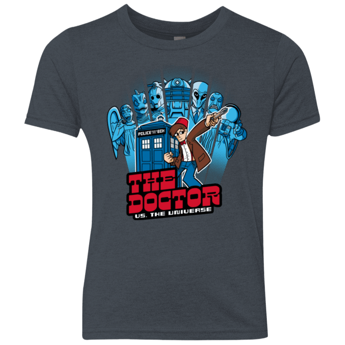 T-Shirts Vintage Navy / YXS 11 vs universe Youth Triblend T-Shirt