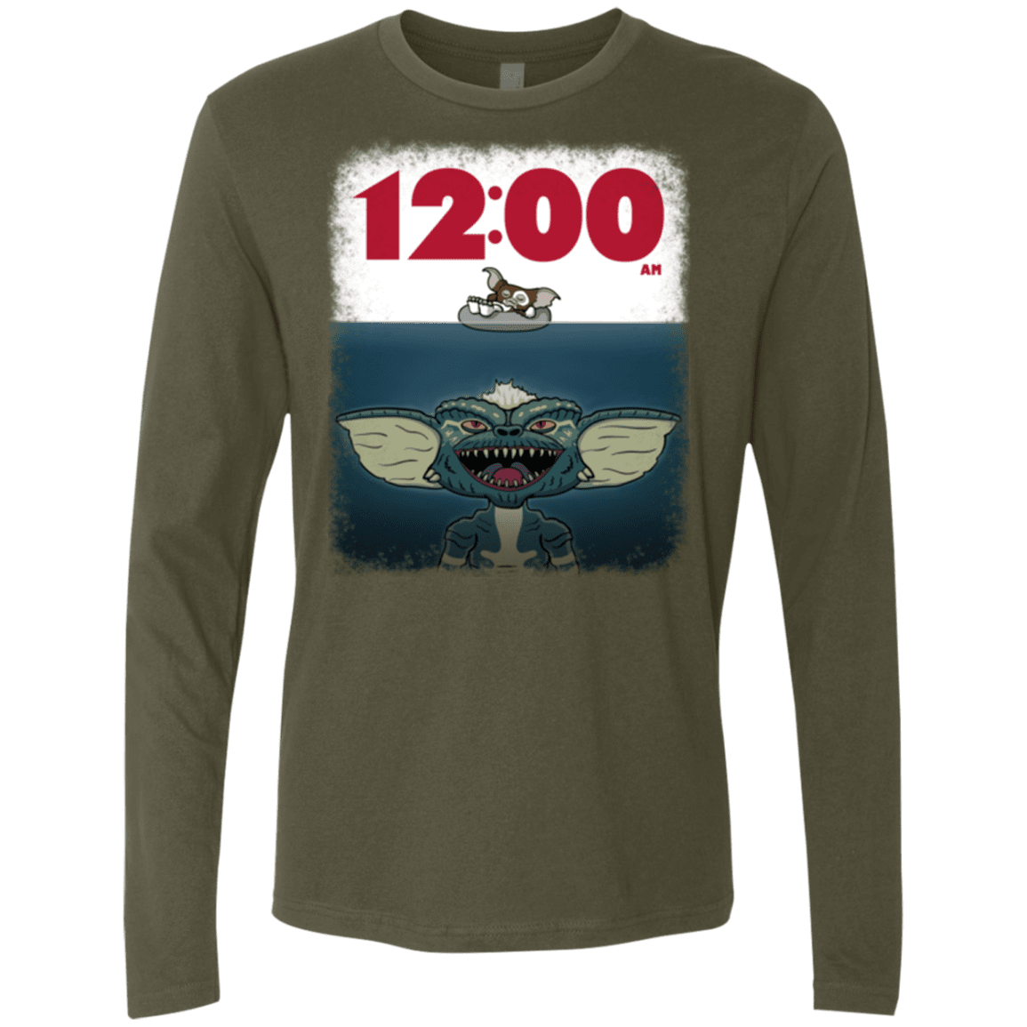 12:00 AM Men's Premium Long Sleeve