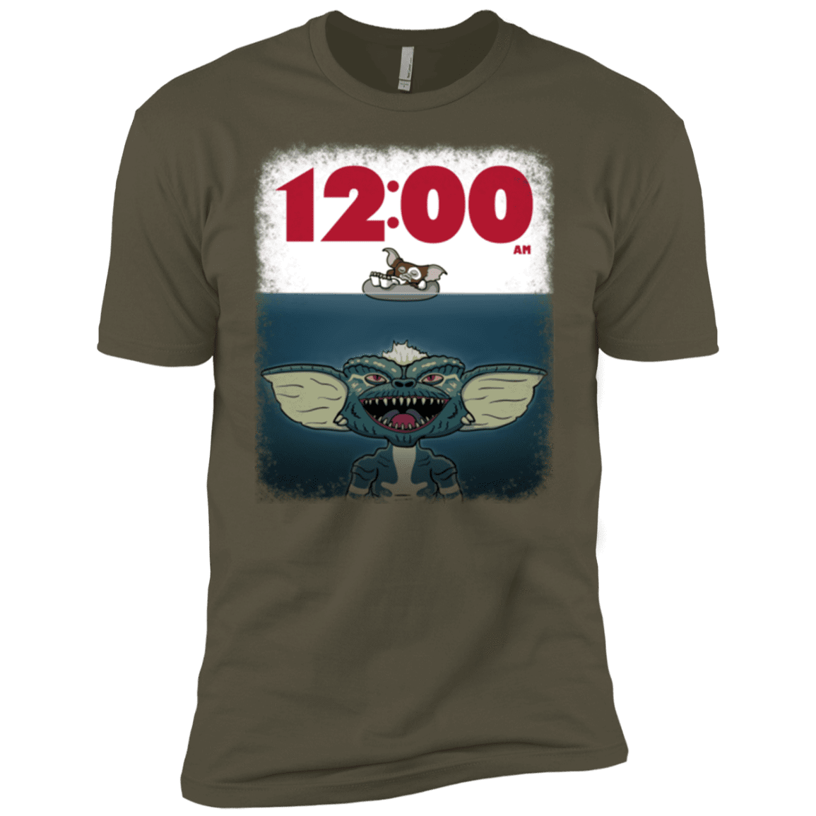 T-Shirts Military Green / X-Small 12:00 AM Men's Premium T-Shirt