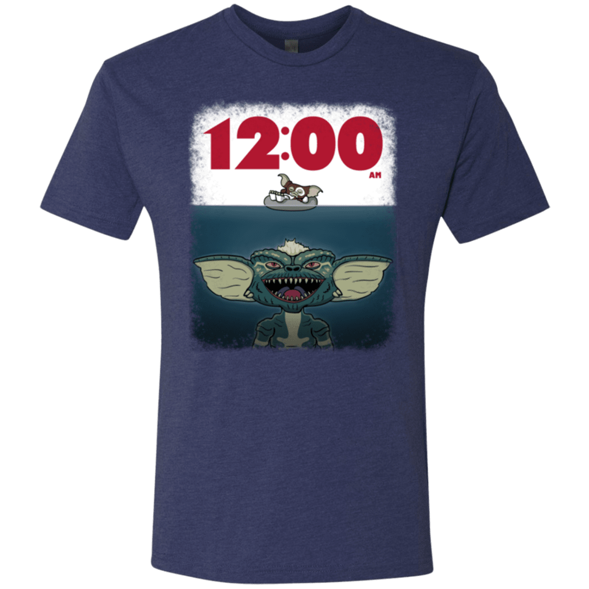 T-Shirts Vintage Navy / Small 12:00 AM Men's Triblend T-Shirt
