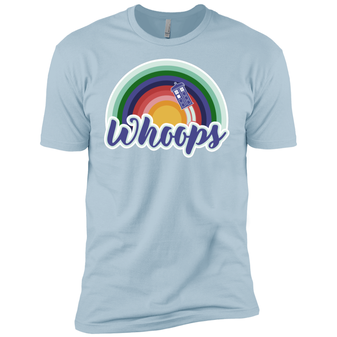 T-Shirts Light Blue / YXS 13th Doctor Retro Whoops Boys Premium T-Shirt
