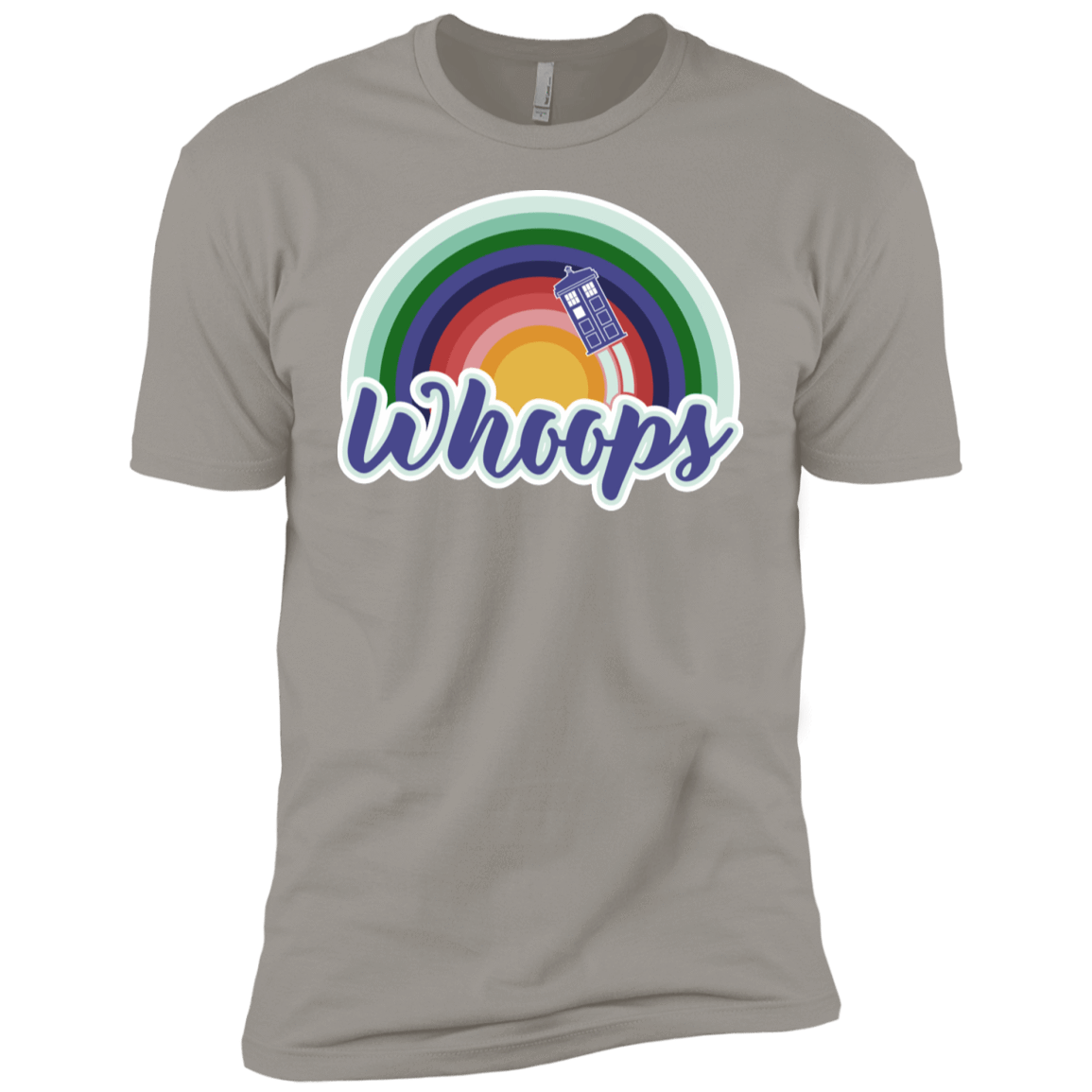 T-Shirts Light Grey / YXS 13th Doctor Retro Whoops Boys Premium T-Shirt