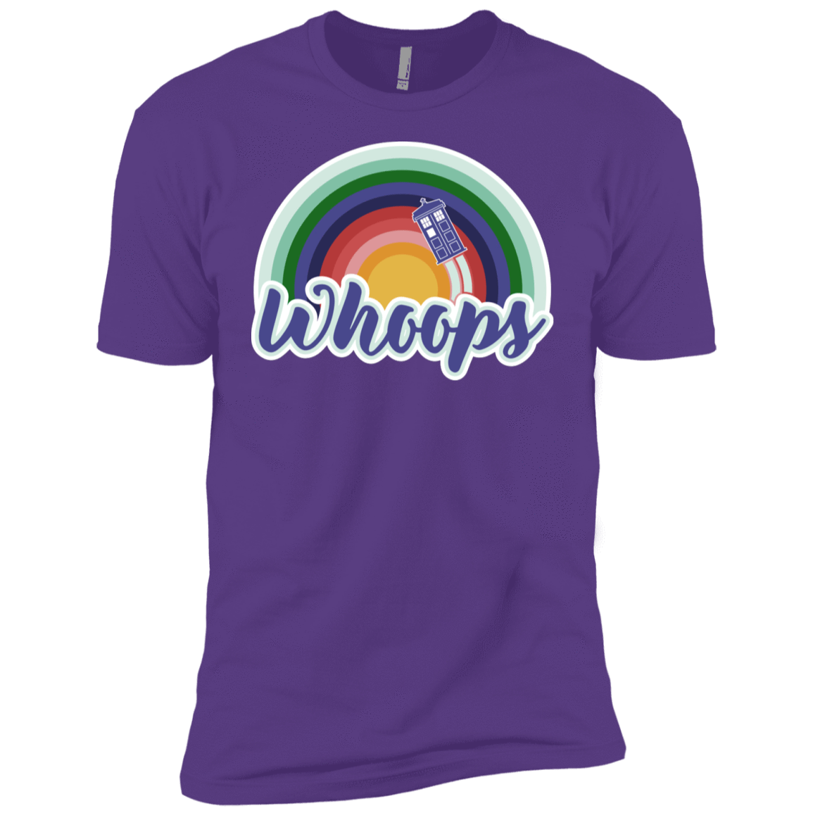 T-Shirts Purple Rush / YXS 13th Doctor Retro Whoops Boys Premium T-Shirt