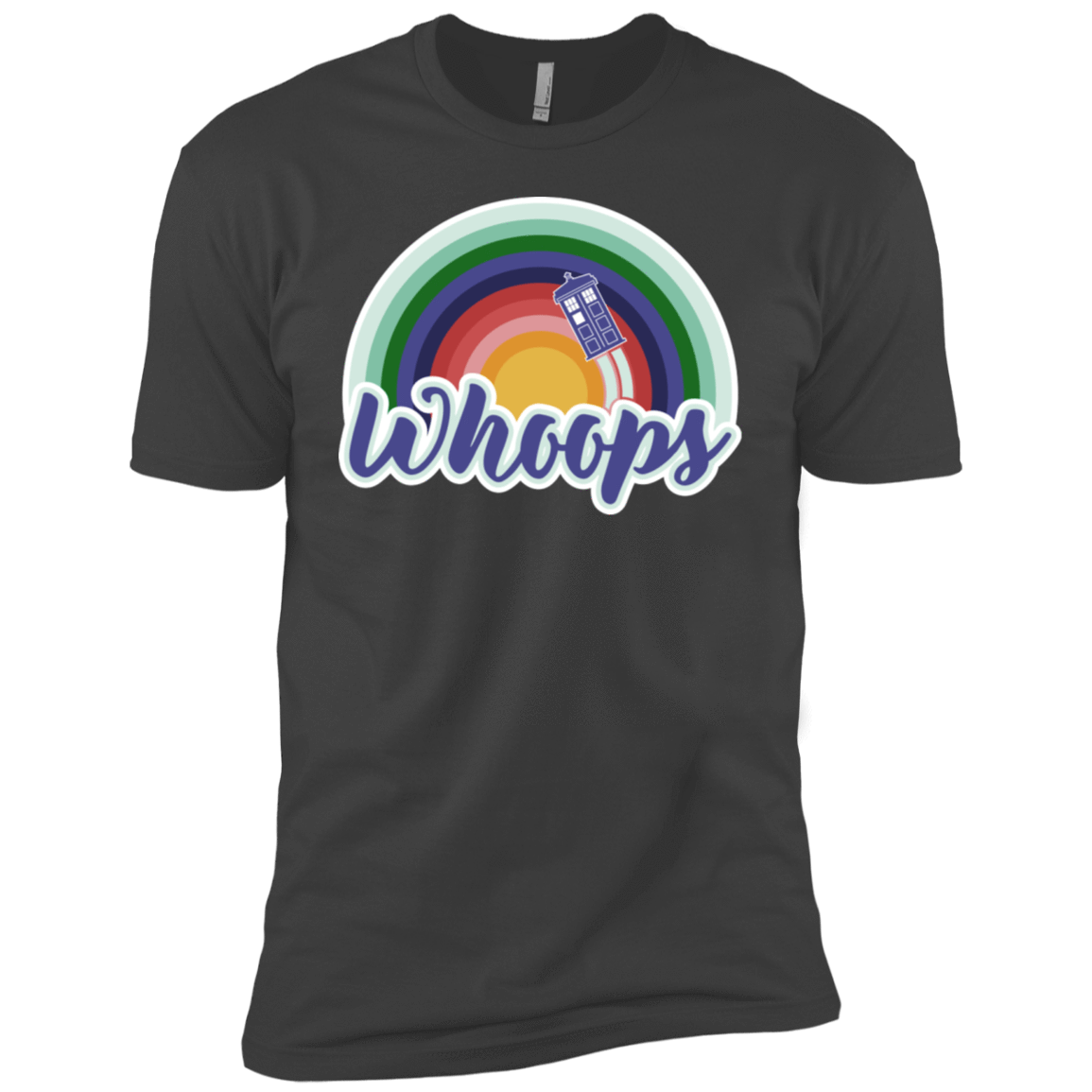 T-Shirts Heavy Metal / X-Small 13th Doctor Retro Whoops Men's Premium T-Shirt