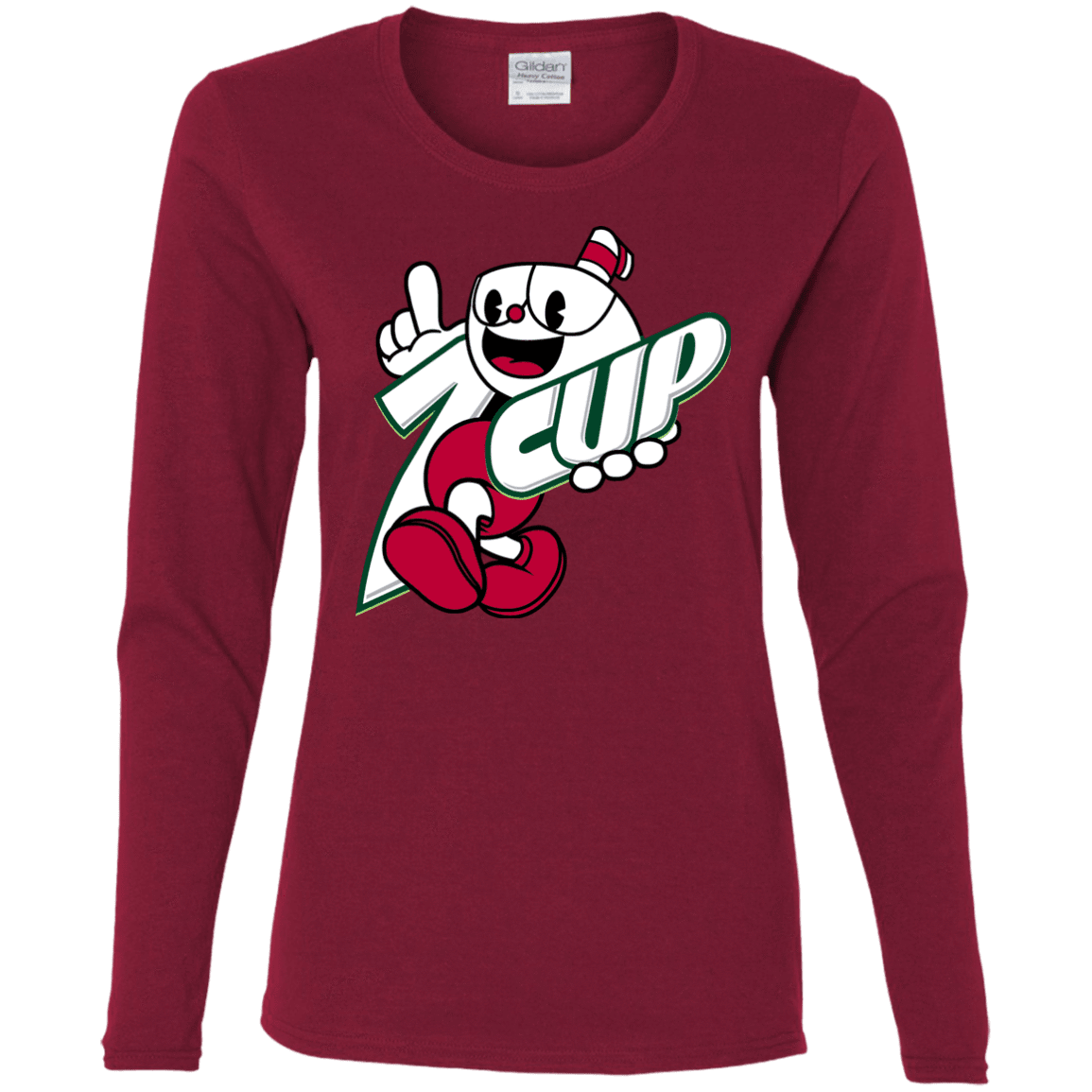 T-Shirts Cardinal / S 1cup Women's Long Sleeve T-Shirt