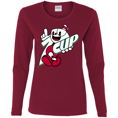 T-Shirts Cardinal / S 1cup Women's Long Sleeve T-Shirt