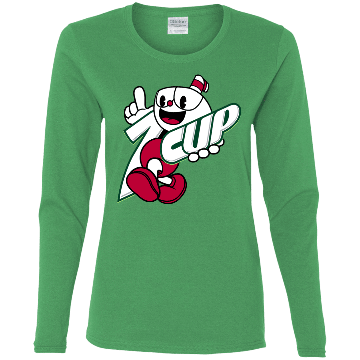 T-Shirts Irish Green / S 1cup Women's Long Sleeve T-Shirt