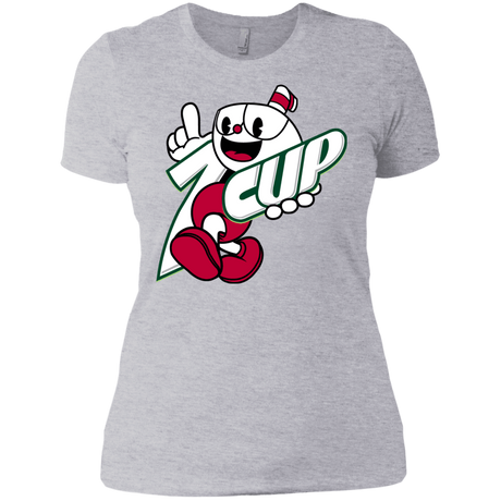T-Shirts Heather Grey / X-Small 1cup Women's Premium T-Shirt