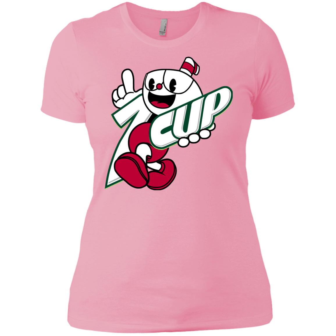 T-Shirts Light Pink / X-Small 1cup Women's Premium T-Shirt