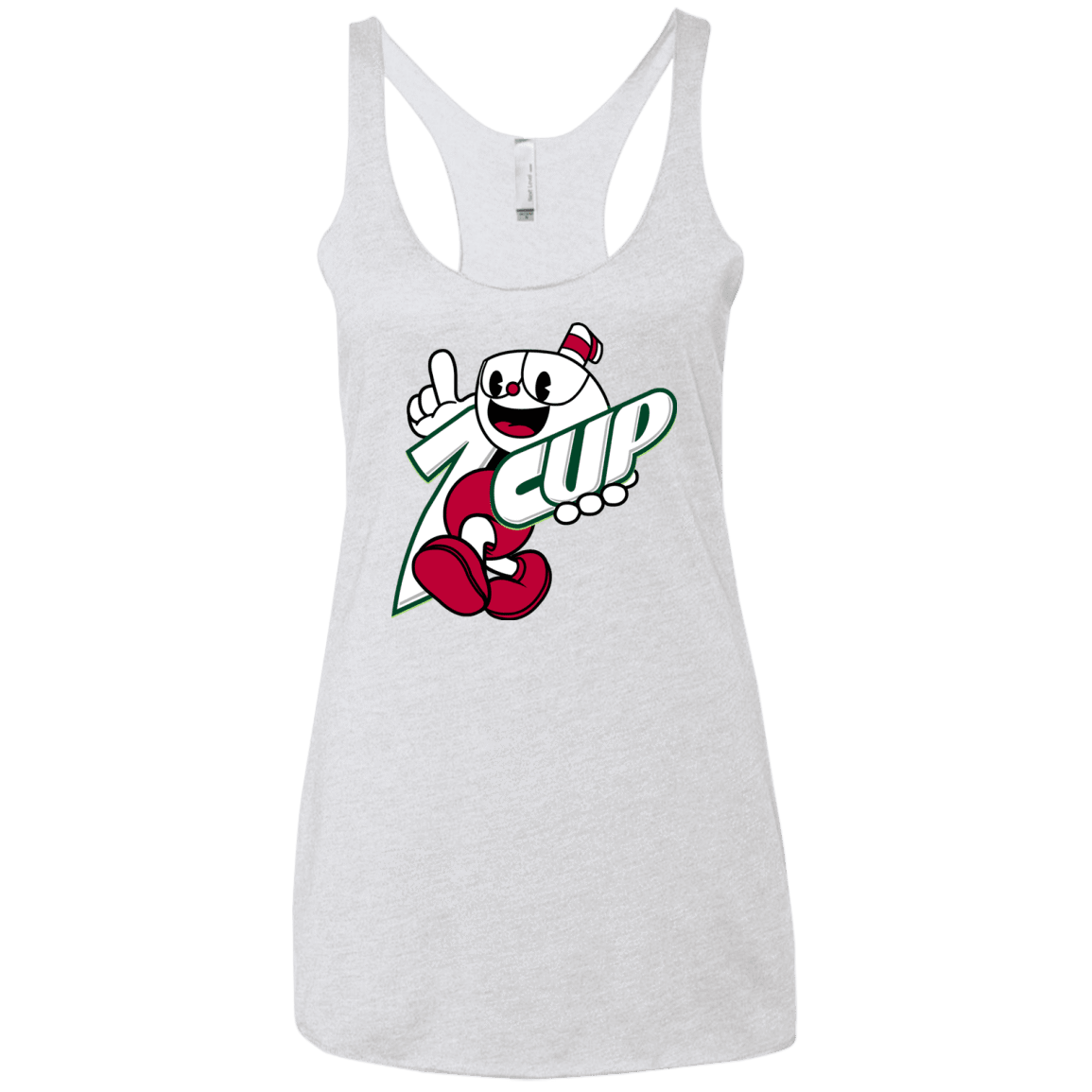 1cup Women's Triblend Racerback Tank