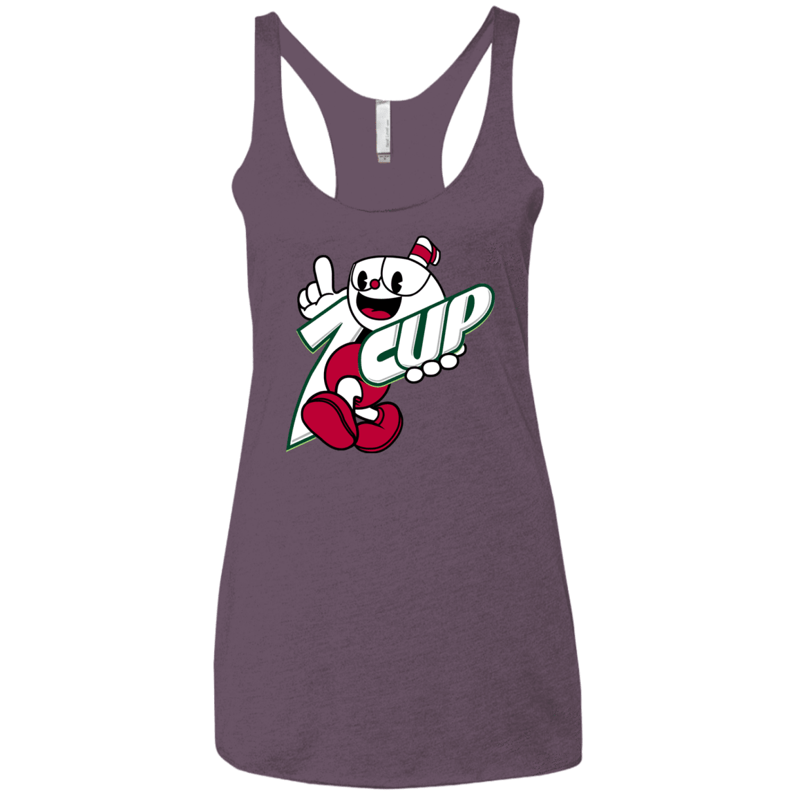 1cup Women's Triblend Racerback Tank