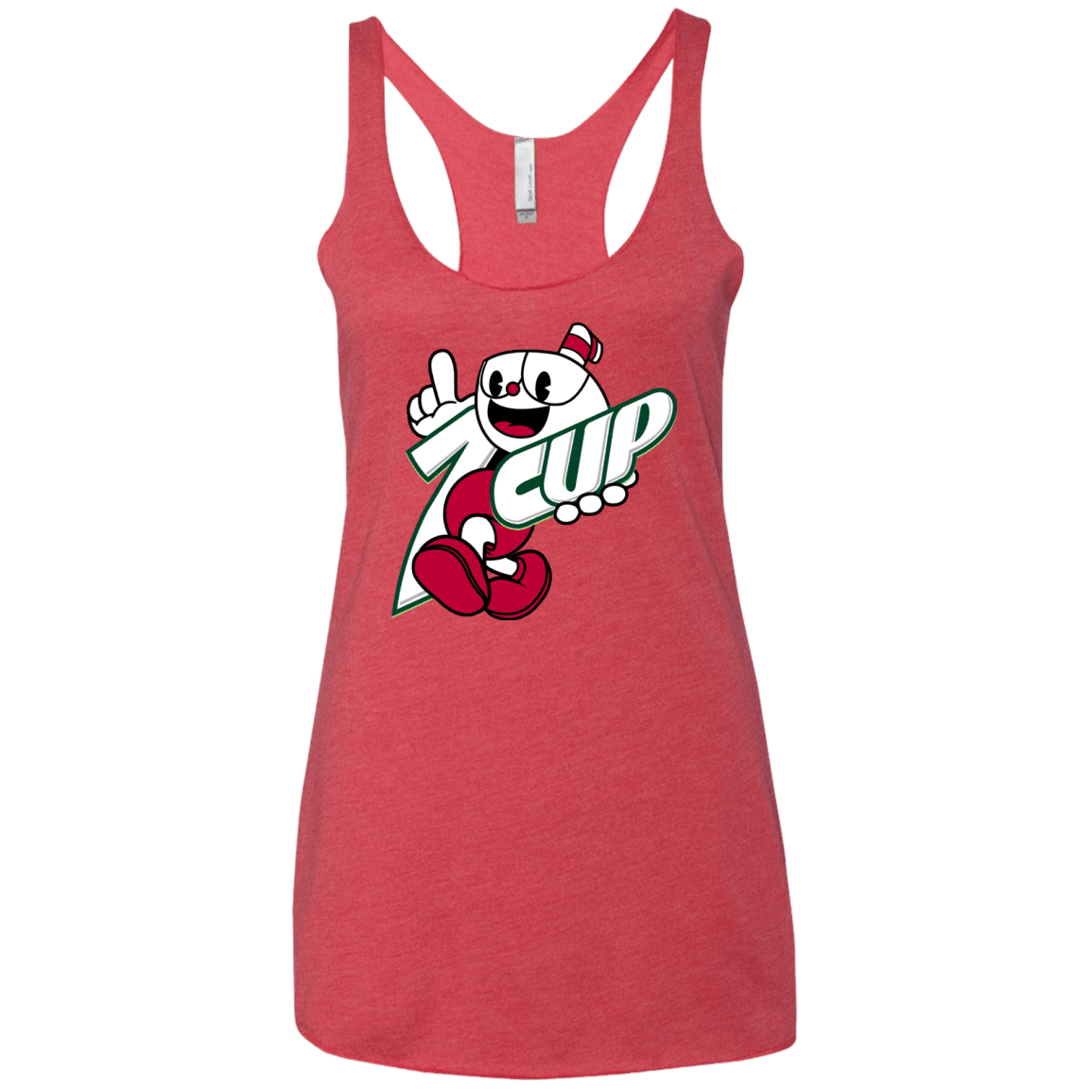 1cup Women's Triblend Racerback Tank